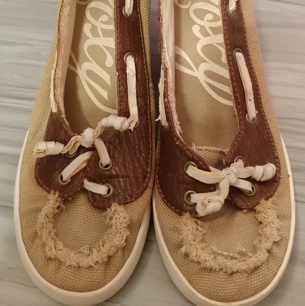 Roxy Boat Shoe Wedges